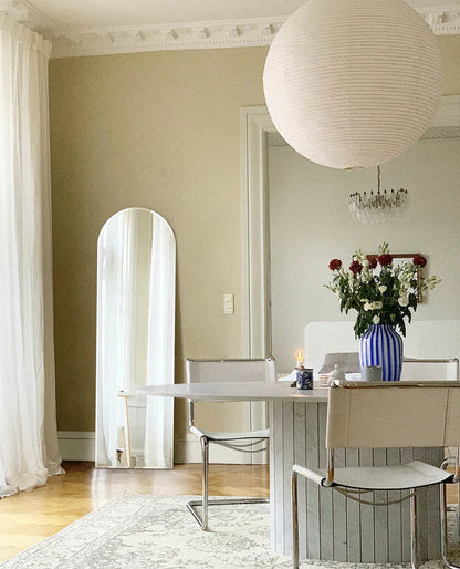 Lustro Arko nr 2 | Szykowny design vintage z żelazną ramą - 160 x 50 cm