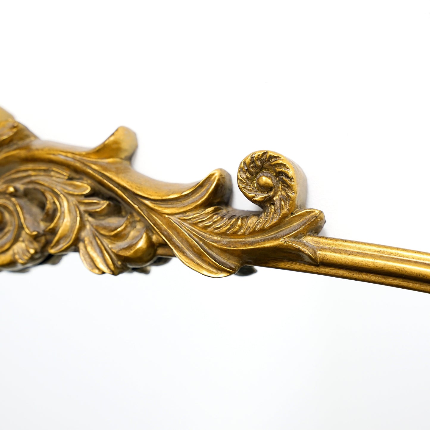 Miroir Arqué Amélia Grand Format – Métal Doré Antique (186 x 100 cm)