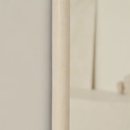 Elis – Duże Lustro Ścienne z Betonową Ramą, Luksusowe Wykończenie, 190 cm x 100 cm